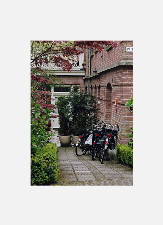 Постер Амстердам Велосипеды у дома