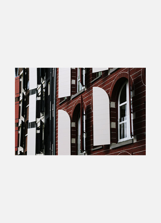 Постер Амстердам Окна со ставнями